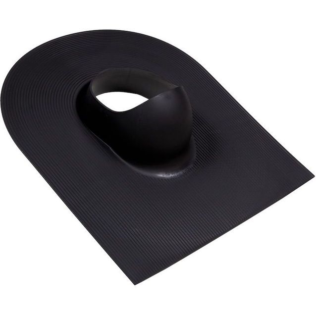 Huopakaton läpivienti Vilpe Huopa, musta