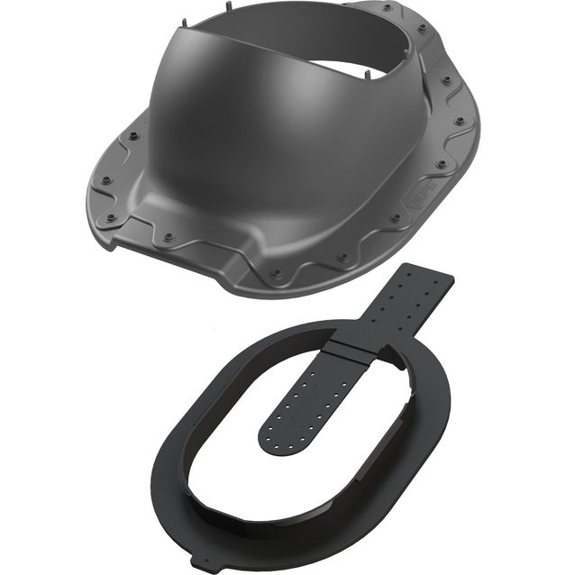 Peltikaton läpivienti Vilpe Aalto Click, eri värejä