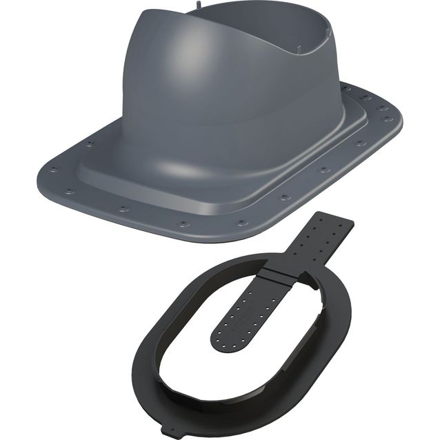 Peltikaton läpivienti Vilpe Classic Loiva Click, eri värejä