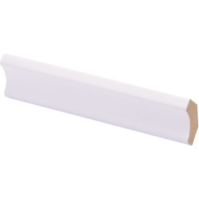 Kattolista Maler Aava, 21x21x2750mm, MDF, mattavalkoinen