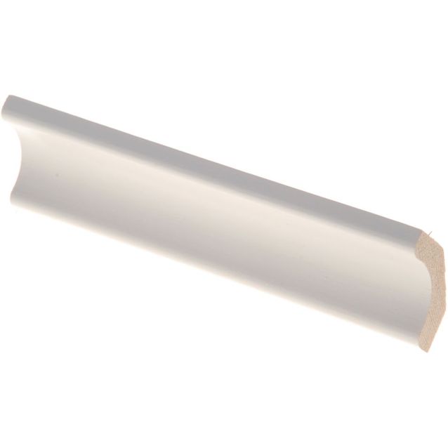 Kattolista Maler Aava, 30x30x2700mm, mänty, lumi