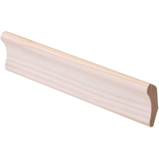 Kattolista Maler Aava, 30x30x2700mm, mänty, valkolakattu