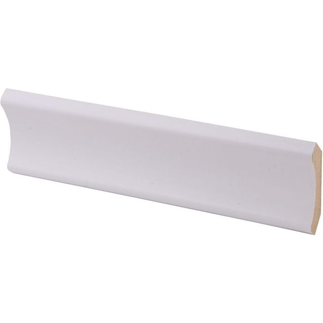 Kattolista Maler Aava, 30x30x2750mm, MDF, kide valkoinen