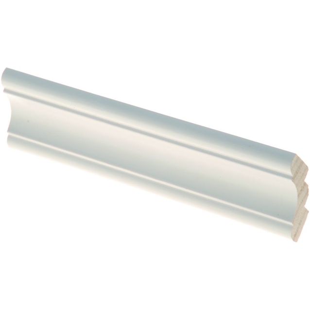 Kattolista Maler Aura, 30x30x2700mm, mänty, valkoinen