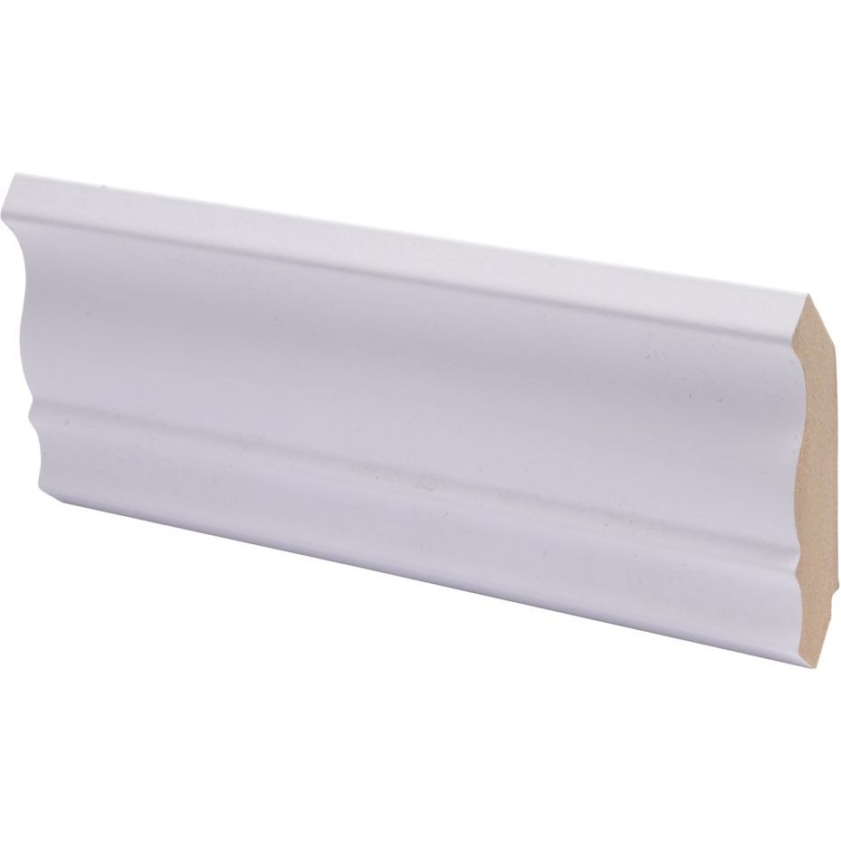 Kattolista Maler Piirto 42x42x2750mm MDF puhdas valkoinen