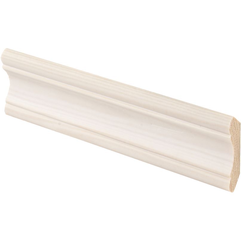 Kattolista Maler Smart Aura 30x30x3300mm mänty valkolakattu