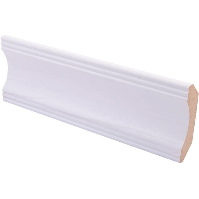 Kattolista Maler Smart Aura, 42x42x2750mm, MDF, hopeakoivu