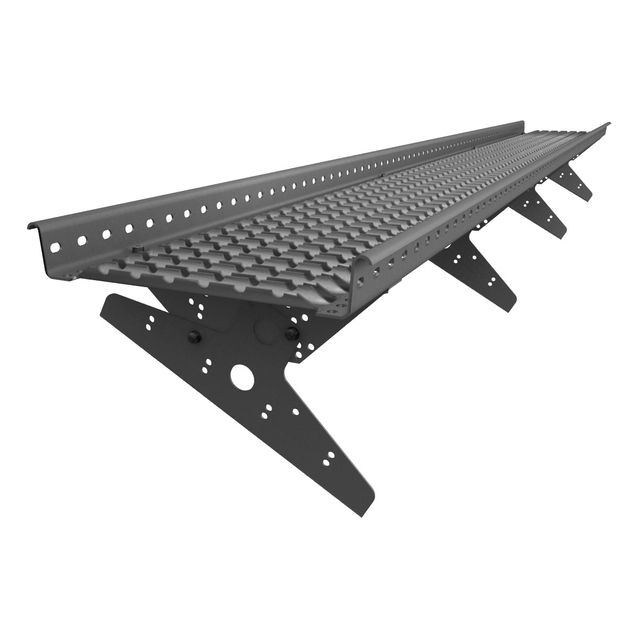 Kattosilta pelti- ja huopakatoille Markki 3 m sis. 4 kiinnikettä