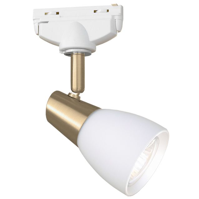 Kattospotti Sessak Odin GB67 K871-1A metalli antiikin messinki/valkoinen