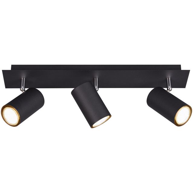 Kattospotti Trio Marley, 150x480x90mm, mattamusta