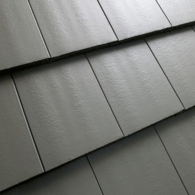 Kattotiili Benders Carisma Pintakäsitelty harmaa