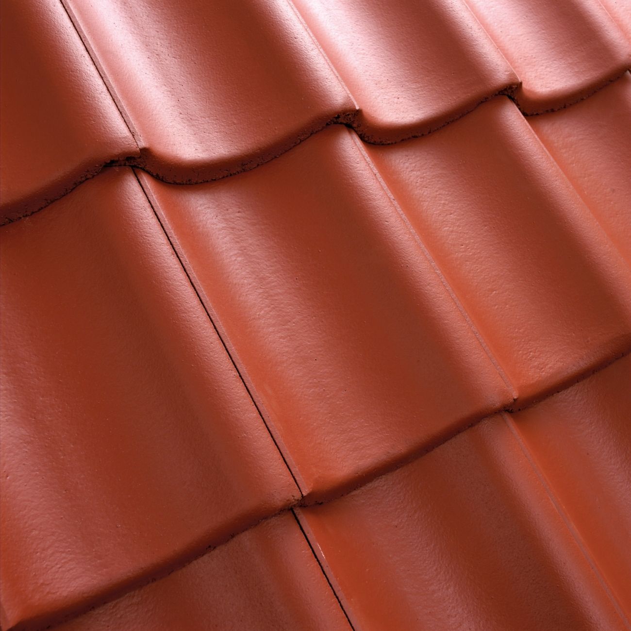 Kattotiili Benders Exklusiv 1-kouruinen Pintakäsitelty punainen