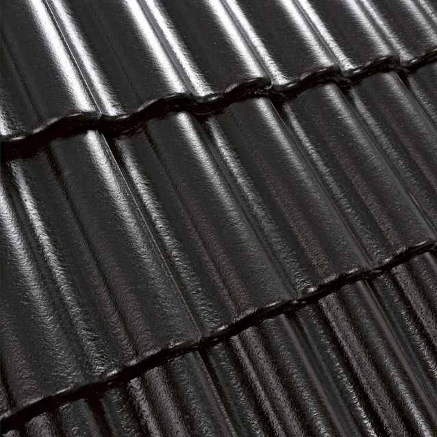 Kattotiili Benders Palema 2-kouruinen Candor Musta