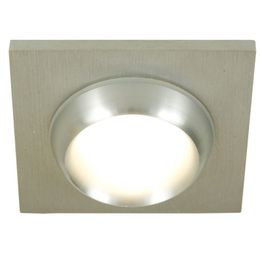 Kattovalaisin Avitus IP44 78x78x16 mm upotettava alumiini/satiinilasi