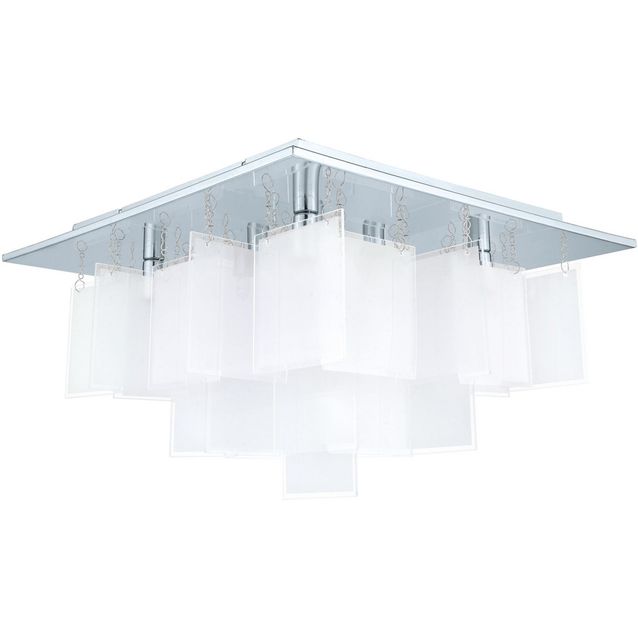 Kattovalaisin Condrada 1 470x470x300 mm 8-osainen kromi/valkoinen