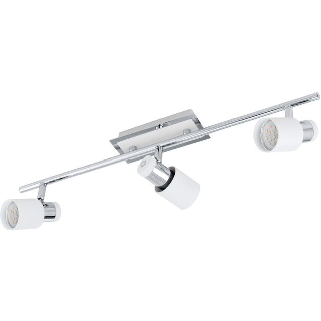 LED-kattospotti Davida 580x70 mm 3-osainen valkoinen/kromi