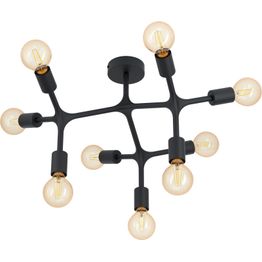 Kattovalaisin Eglo Bocadella 1 9-osainen musta