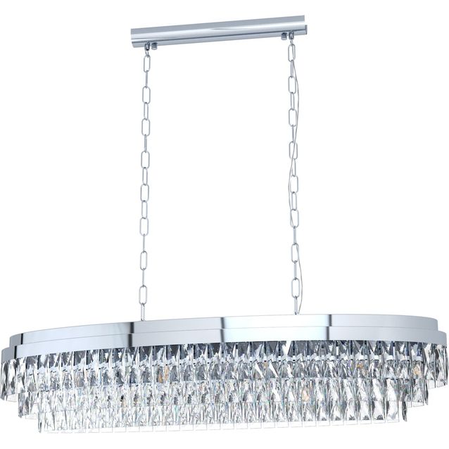 Kattovalaisin Eglo Crystal&Design Valparaiso 1150 mm kromi