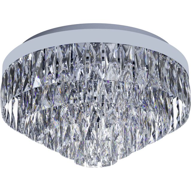 Kattovalaisin Eglo Crystal&Design Valparaiso Ø480 mm kromi