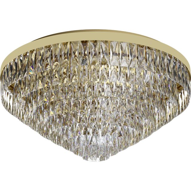 Kattovalaisin Eglo Crystal&Design Valparaiso Ø780 mm kulta