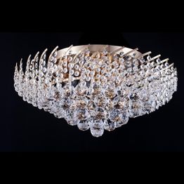 Kattovalaisin Maytoni Diamant Karolina kulta/kristalli 9 poltinta