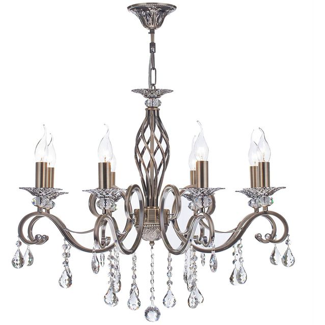 Kattovalaisin Maytoni Royal Classic Grace 8-osainen antiikki