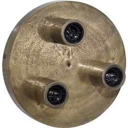 Kattovalaisin PR Home Notice Ceiling XL Ø 250 x 100 mm raakamessinki