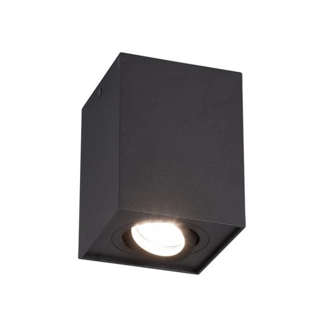 Kattovalaisin Trio Biscuit, GU10, mattamusta