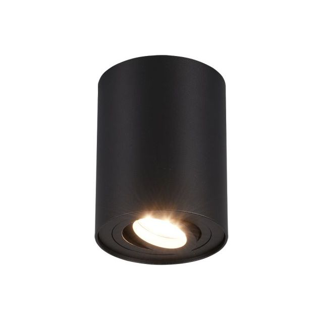 Kattovalaisin Trio Cookie, GU10, mattamusta