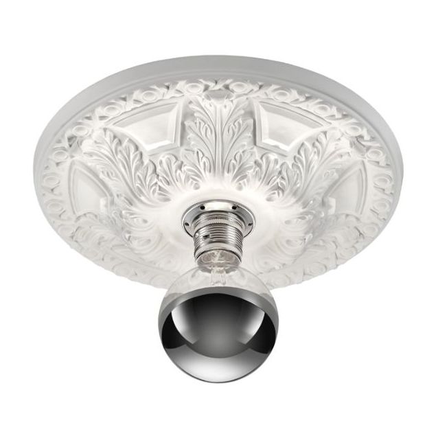 Kattovalaisin Trio Lilly, E27, 30cm, valkoinen