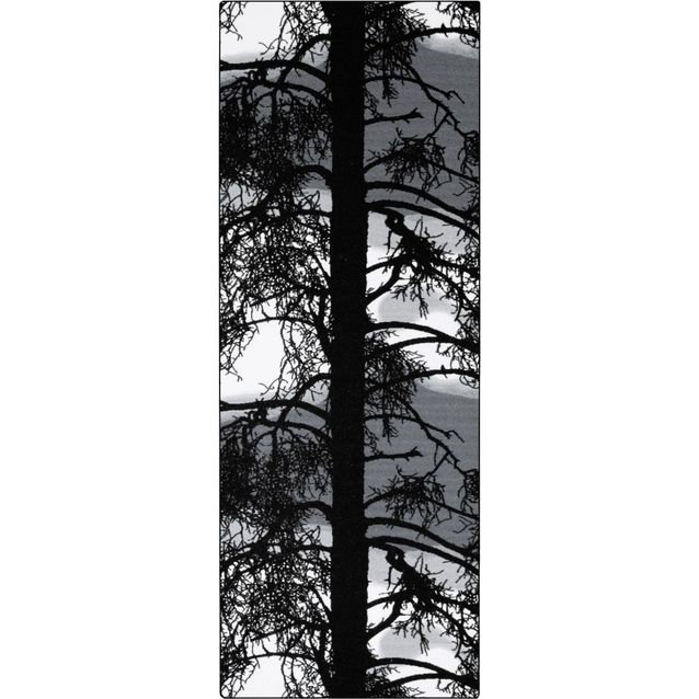 Käytävämatto Kelohonka 80x230 cm harmaa