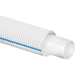 Käyttövesiputki Uponor Aqua Pipe suojaputkessa valkoinen/sininen 15x2.5 mm 25/20 mm 50m