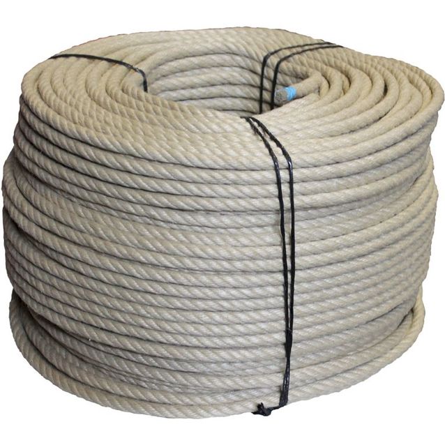 Keinohamppukieppi Piippo naturell 12mm x 220m