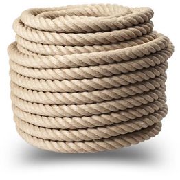 Kaideköysi Piippo keinohamppu naturell 36mm x 40m