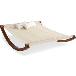 Keinusänky Marbella luonnonvalkoinen