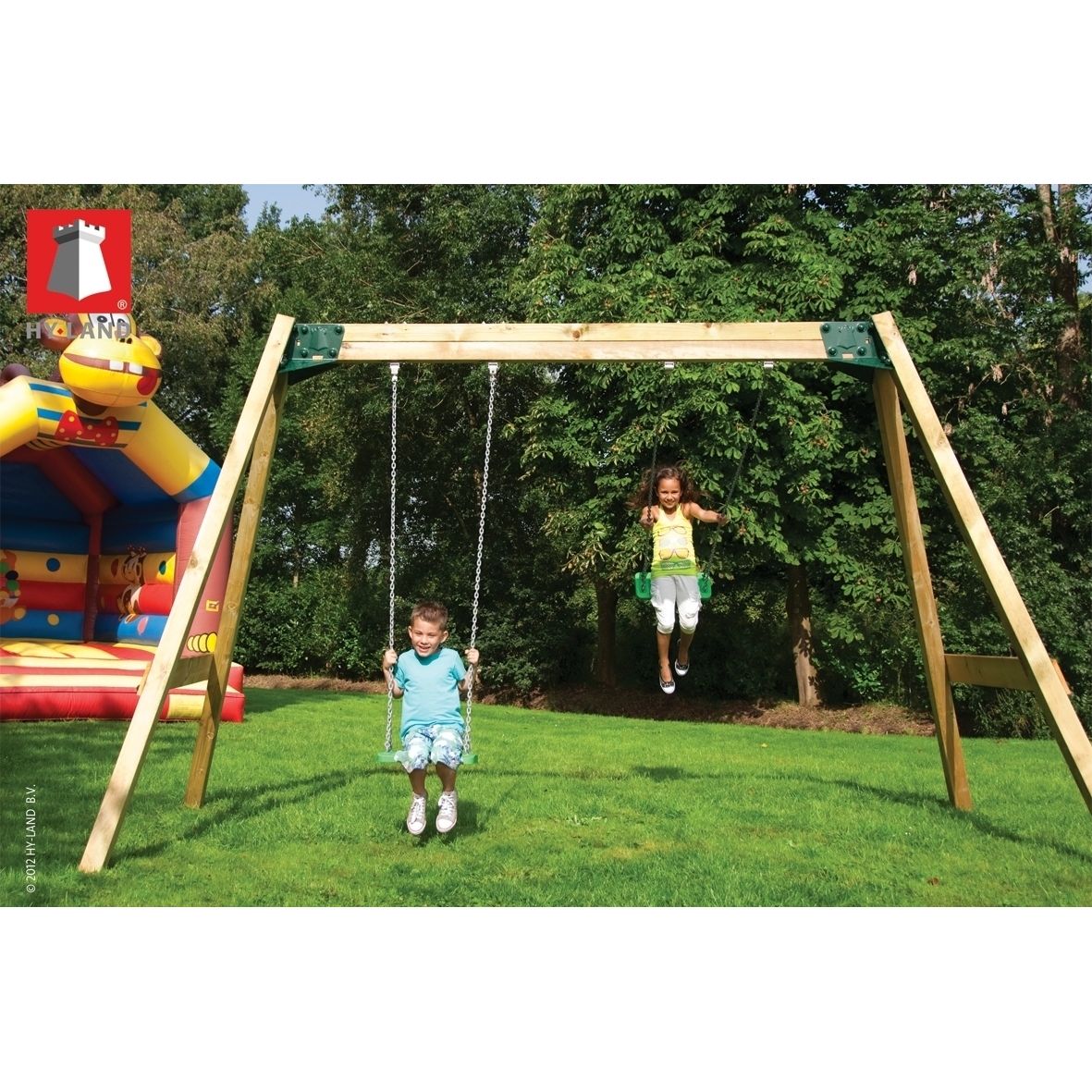 Keinuteline Hy-land Classic Swing Set