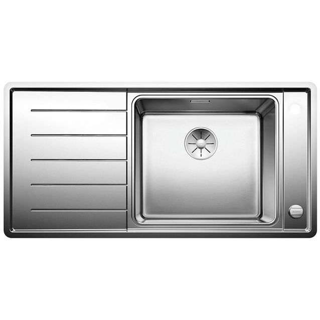 Keittiöallas Blanco Andano XL 6 S-IF oikea, 500x1000 mm, upotettava/huullettava, rst