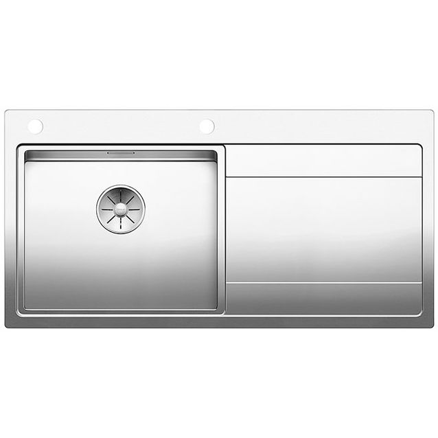 Keittiöallas Blanco Divon II 5 S-IF vasen, 510x1000 mm, upotettava/huullettava, rst