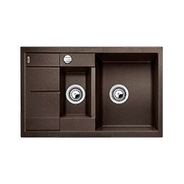 Keittiöallas Blanco Metra 6 S Compact, 780x500mm, silgranit, coffee