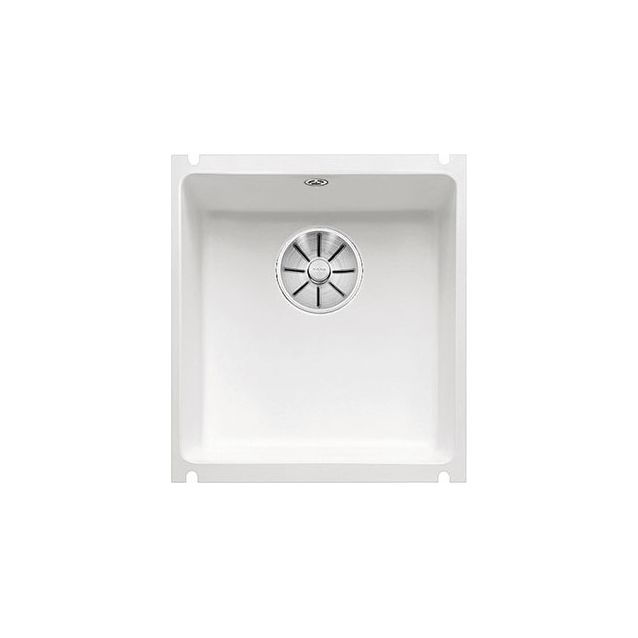 Keittiöallas Blanco Subline 375-U, Ceramic, kristallinvalkoinen