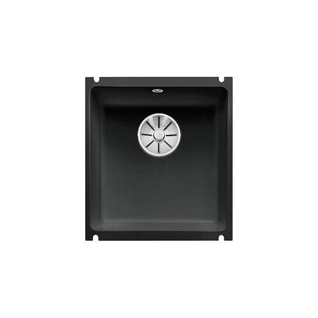 Keittiöallas Blanco Subline 375-U, Ceramic, musta