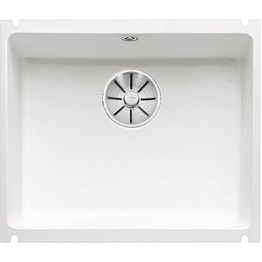 Keittiöallas Blanco Subline 500-U, 543x456mm, ceramic, altakiinnitettävä, kristallinvalkoinen