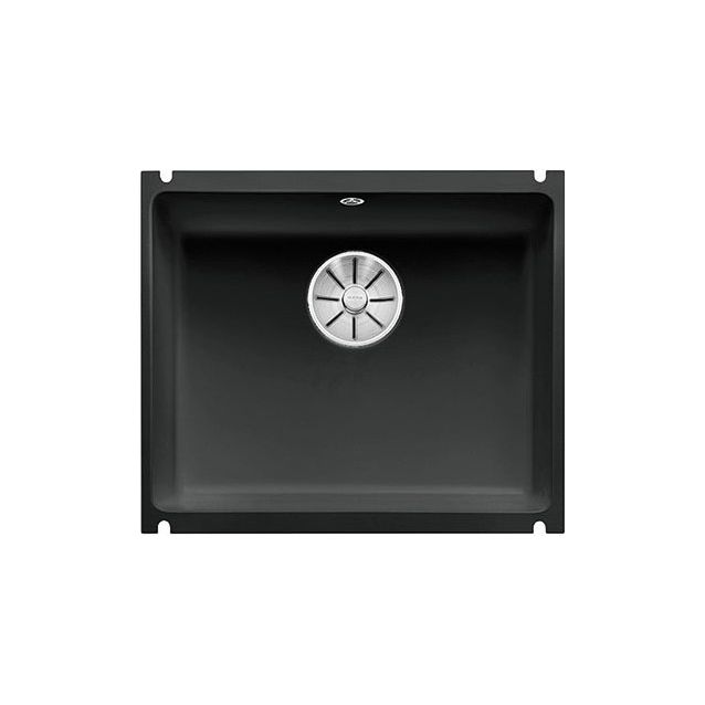 Keittiöallas Blanco Subline 500-U, Ceramic, alta kiinnitettävä, musta