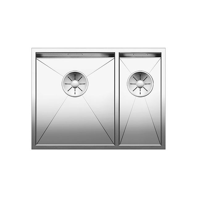 Keittiöallas Blanco Zerox 340/180-U vasen, 440x585 mm, alta kiinnitettävä, rst