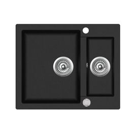 Keittiöallas Teka Clivo 60 S-TQ 610x465 mm tegranit musta graniitti