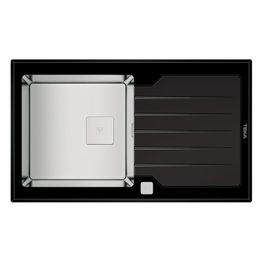 Keittiöallas Teka Diamond RS15 1B 1D 860x510 mm musta/rst