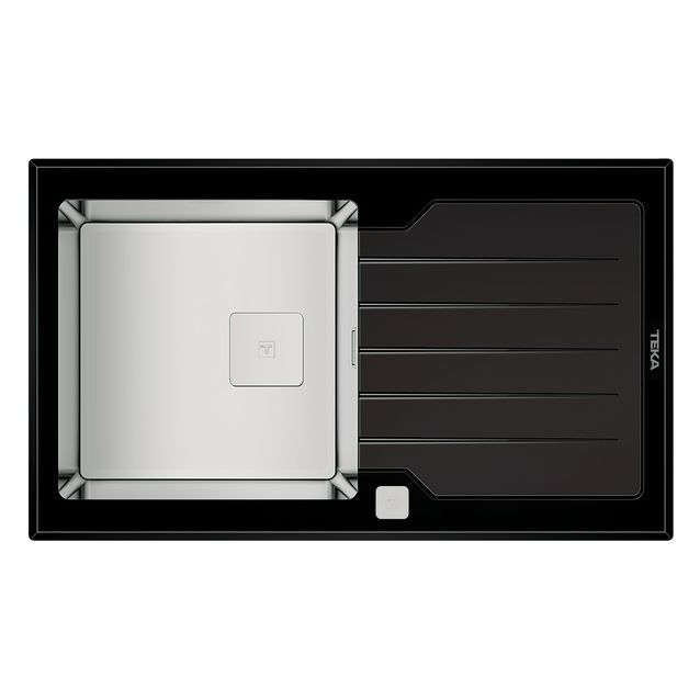 Keittiöallas Teka Diamond RS15 1B 1D 860x510 mm musta/rst