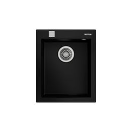 Keittiöallas Teka FORSQUARE 34.40 TG 410x500 mm tegranit musta