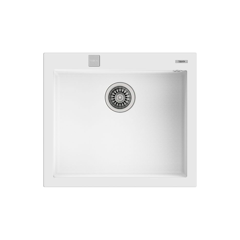Keittiöallas Teka FORSQUARE 50.40 TG 570x500 mm tegranit valkoinen
