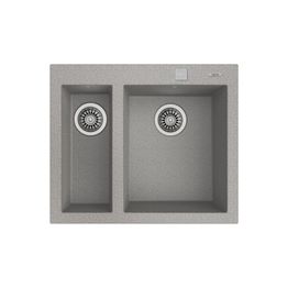 Keittiöallas Teka FORSQUARE 590 TG 590x500 mm tegranit harmaa